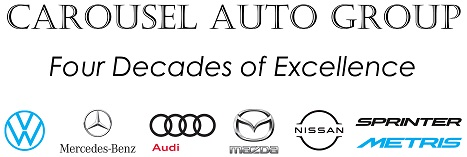 Carousel Auto Group Four Decades of Excellence Volkswagon Mercedes benz Audi Nissan Sprinter Metris